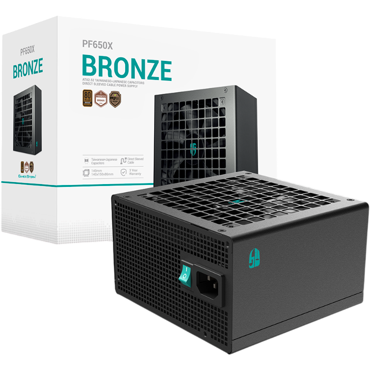 Alimentation électrique 650W DeepCool PF650X - photo 8