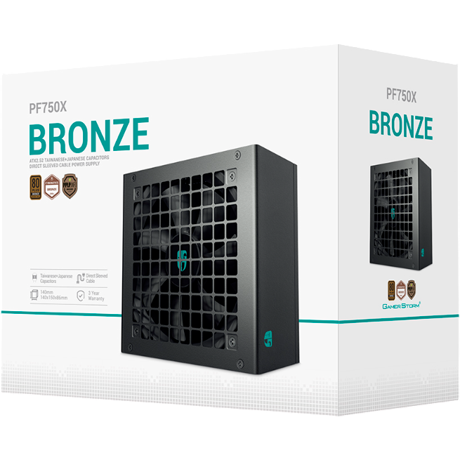 Alimentation électrique 750W DeepCool PF750X - photo 9