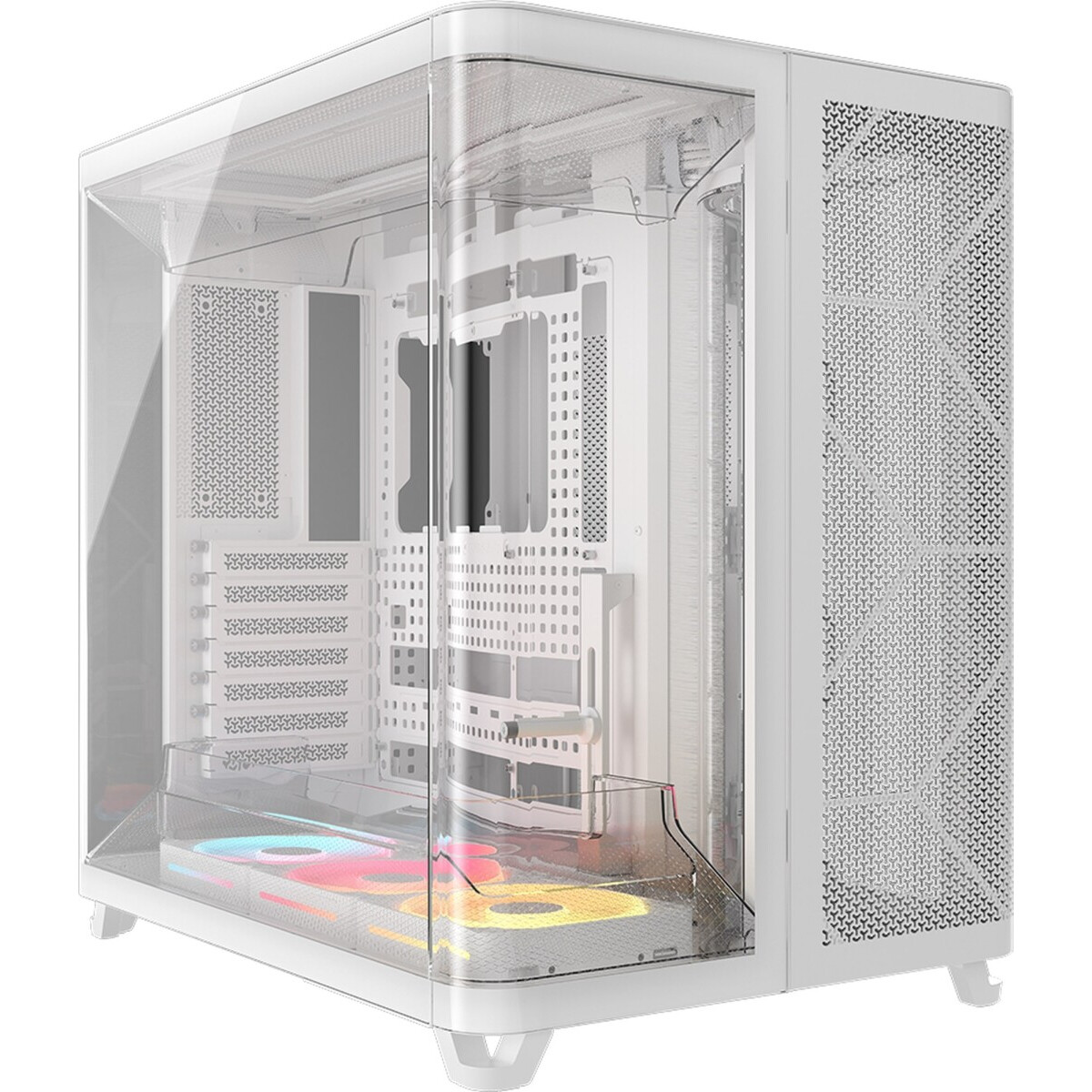 Boîtier Corsair iCUE Link Air 5400 LX-R RGB White (CC-9011321-WW)