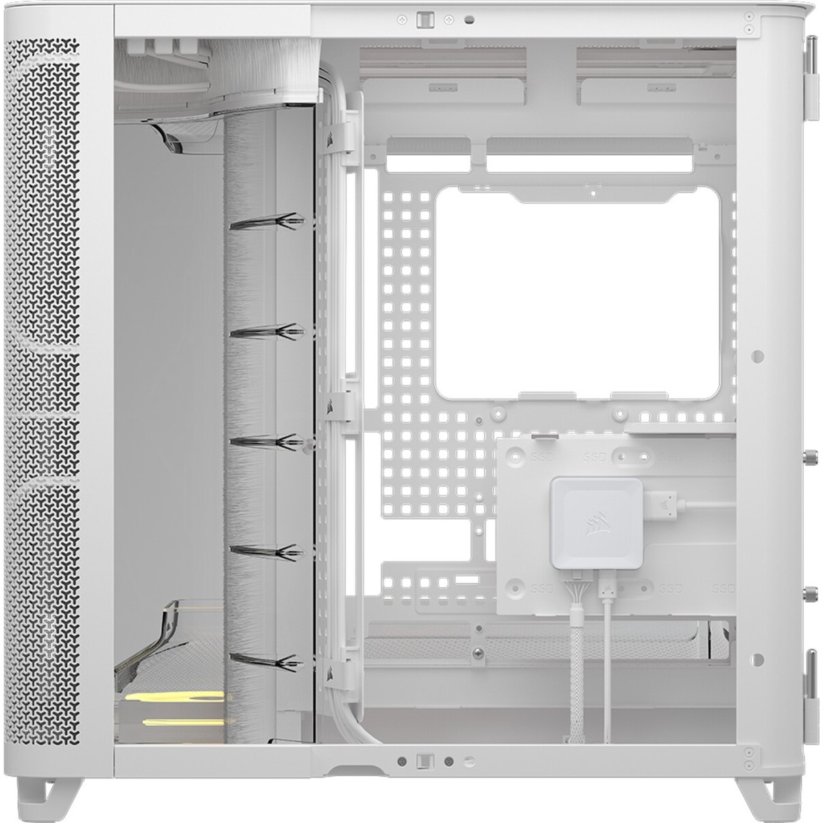 Boîtier Corsair iCUE Link Air 5400 LX-R RGB White (CC-9011321-WW) - photo 7