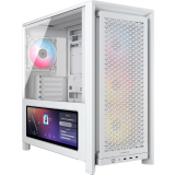 Boîtier Corsair Frame 4000D LCD RS ARGB White (CC-9011327-WW)