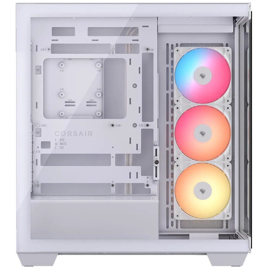 Boîtier Corsair 3500X RS-R ARGB White (CC-9011323-WW) - photo 6