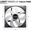Ventilateur pour boîtier Be Quiet Light Wings LX 140mm PWM Black, 3 pcs - BL127 - photo 5