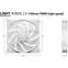 Ventilateur pour boîtier Be Quiet Light Wings LX 140mm High Speed White, 3 pcs - BL131 - photo 4