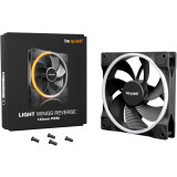 Ventilateur pour boîtier Be Quiet Light Wings 140mm PWM Reverse Black (BL134)