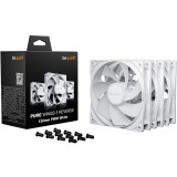 Ventilateur pour boîtier Be Quiet Pure Wings 3 120mm PWM Reverse White, 3 pcs (BL136)