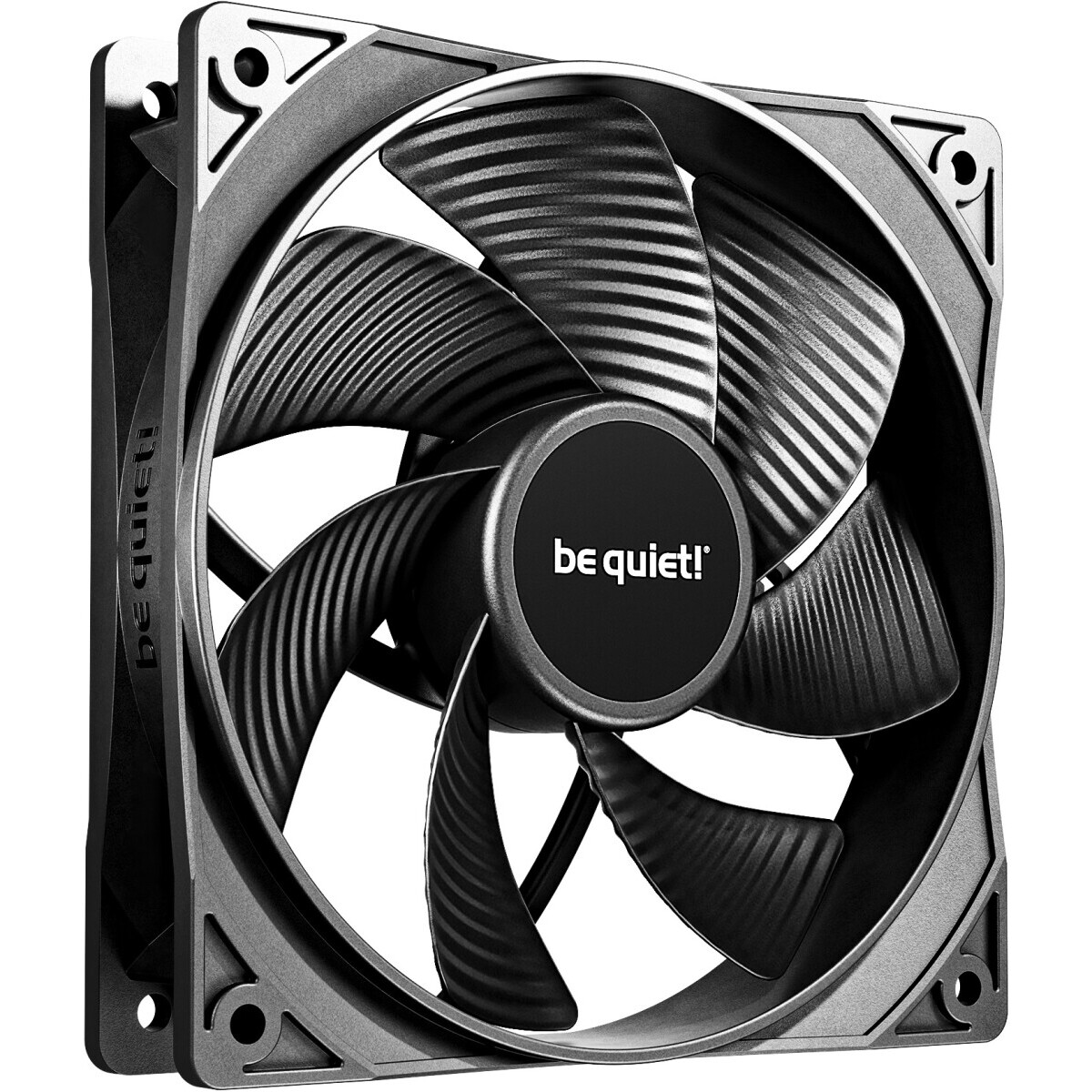 Ventilateur pour boîtier Be Quiet Pure Wings 3 120mm PWM Reverse Black, 3 pcs - BL137