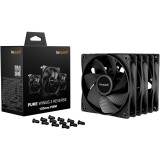 Ventilateur pour boîtier Be Quiet Pure Wings 3 120mm PWM Reverse Black, 3 pcs (BL137)