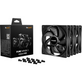 Ventilateur pour boîtier Be Quiet Pure Wings 3 120mm PWM Black, 3 pcs (BL141)
