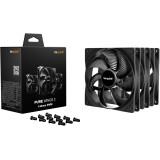Ventilateur pour boîtier Be Quiet Pure Wings 3 140mm PWM Black, 3 pcs (BL139)
