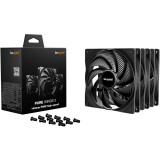 Ventilateur pour boîtier Be Quiet Pure Wings 3 140mm PWM High Speed Black, 3 pcs (BL138)
