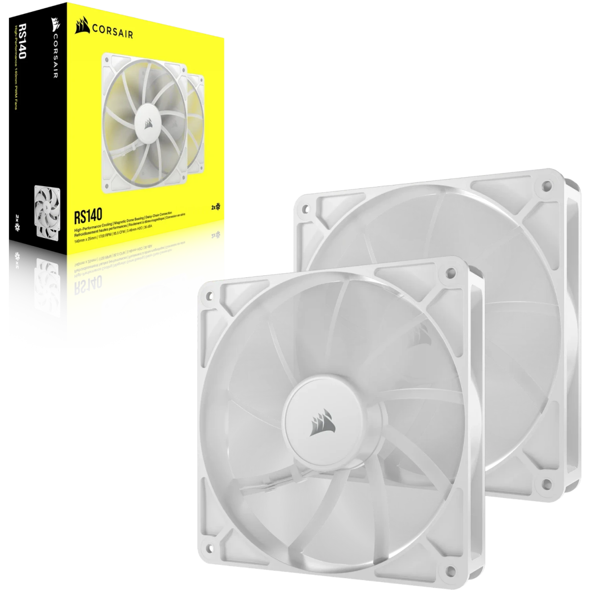 Ventilateur pour boîtier Corsair RS140 White (CO-9050195-WW) - photo 5