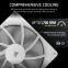 Ventilateur pour boîtier Corsair RS140 White (CO-9050195-WW) - photo 7