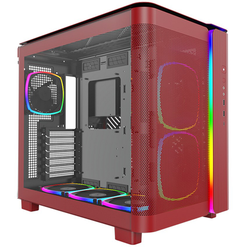 Boîtier MONTECH KING 95 PRO Red - photo 2