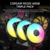 Ventilateur pour boîtier Corsair RS120 ARGB Black (CO-9050181-WW)