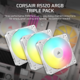Ventilateur pour boîtier Corsair RS120-R ARGB White (CO-9050197-WW)