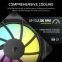 Ventilateur pour boîtier Corsair RS120-R ARGB Black (CO-9050196-WW) - photo 6