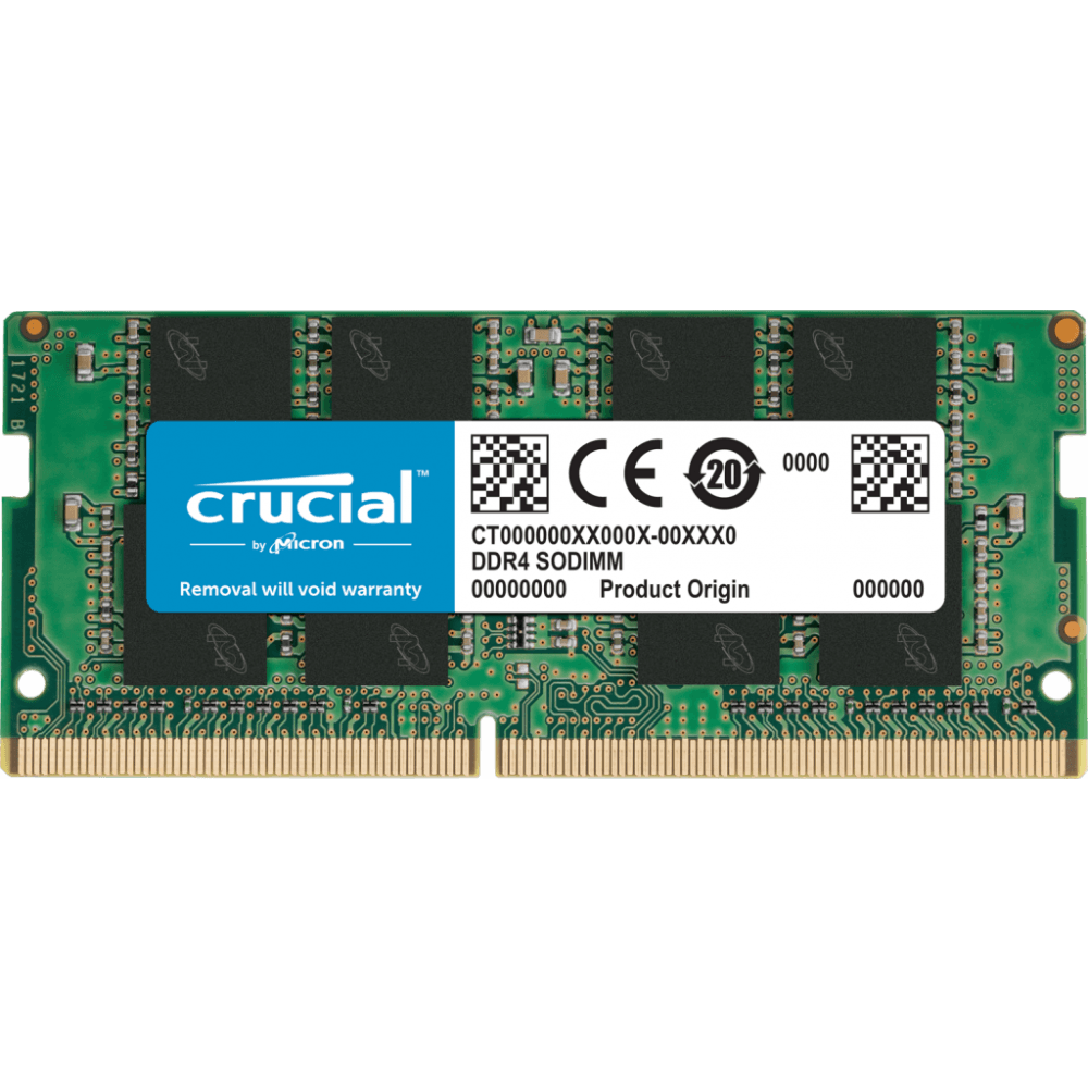 Mémoire vive 16GB DDR4 3200MHz Crucial SO-DIMM (CT16G4SFRA32AT) OEM