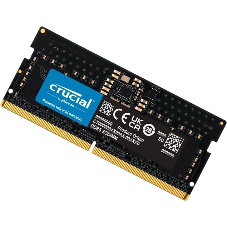 Mémoire vive 8GB DDR5 5600MHz Crucial SO-DIMM (CT8G56C46S5T) OEM - photo 2