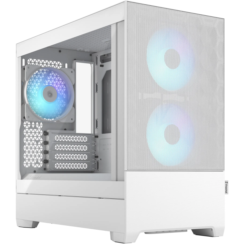 Corps Fractal Design Pop Mini Air RGB White TG Clear - FD-C-POR1M-01