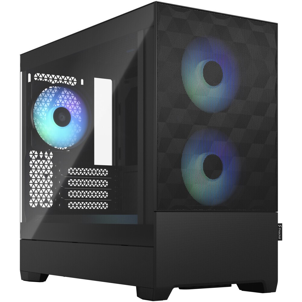 Boîtier Fractal Design Pop Mini Air RGB Black TG Clear - FD-C-POR1M-06