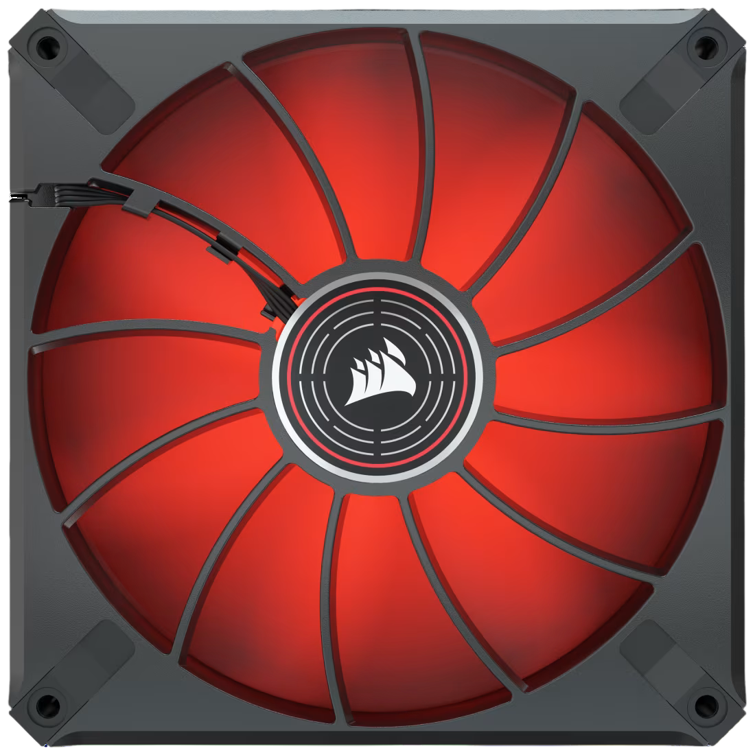 Ventilateur pour boîtier Corsair ML140 LED ELITE Red (CO-9050123-WW) - photo 2