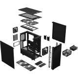 Boîtier Fractal Design Define 7 Compact Black (FD-C-DEF7C-01)