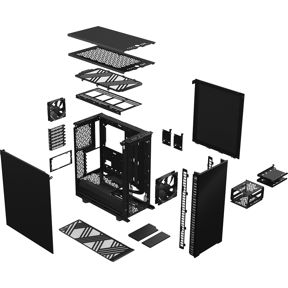 Boîtier Fractal Design Define 7 Compact Black - FD-C-DEF7C-01 - photo 21