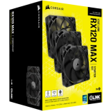 Ventilateur pour boîtier Corsair iCUE LINK RX120 MAX Black (CO-9051042-WW)