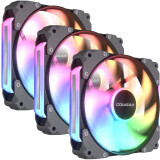 Ventilateur pour boîtier Cougar APOLAR 120 ARGB Black (3 Fan Pack) (CF-APR12HB3-RGB)