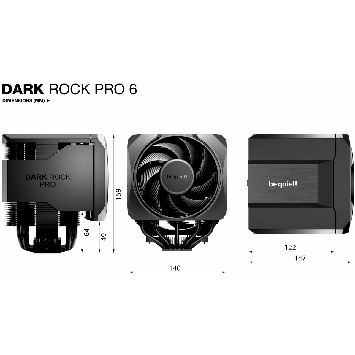 Refroidisseur Be Quiet Dark Rock Pro 6 - BK048 - photo 8