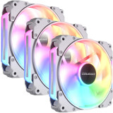 Ventilateur pour boîtier Cougar APOLAR 120 ARGB White (3 Fan Pack) (CF-APR12HW3-RGB)