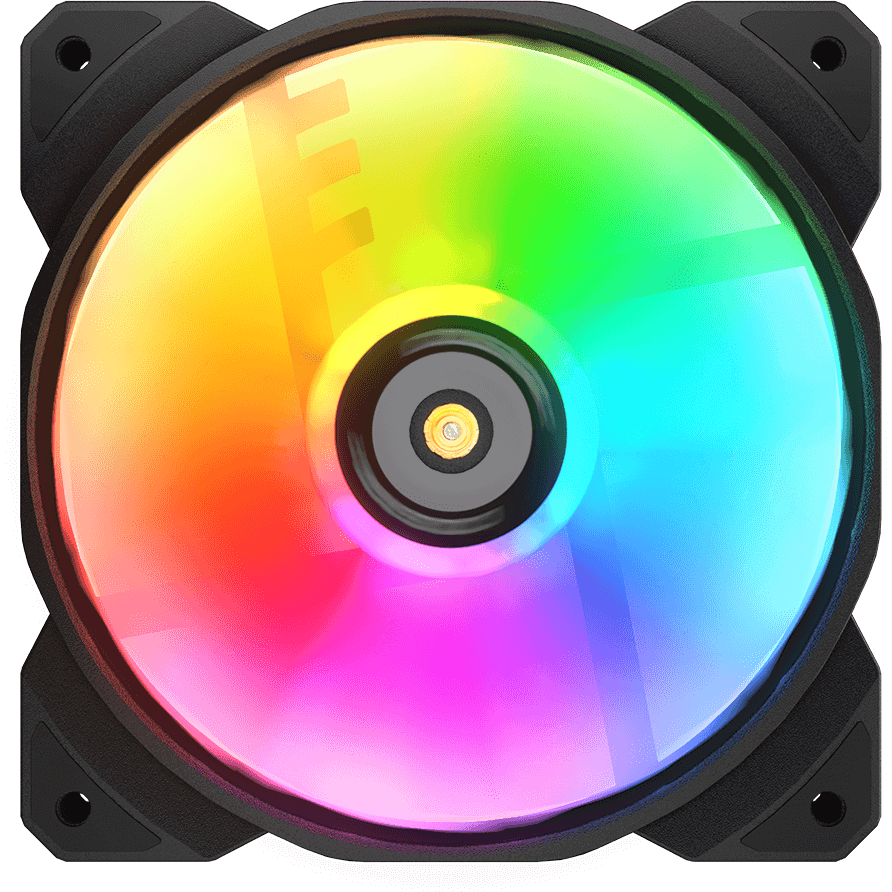 Ventilateur pour boîtier Cougar MHP120 ARGB Black - CF-MHP12HB-RGB