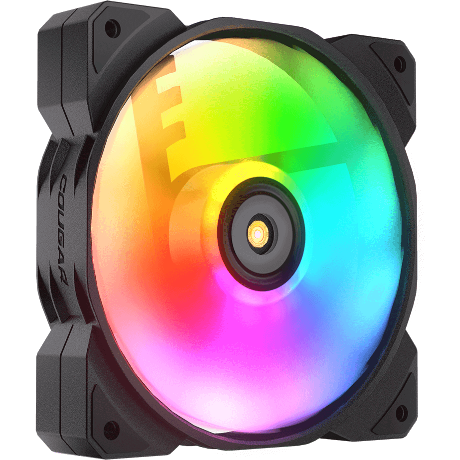 Ventilateur pour boîtier Cougar MHP120 ARGB Black - CF-MHP12HB-RGB - photo 2