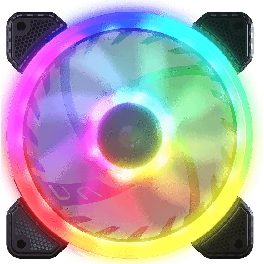 Ventilateur pour boîtier Cougar VORTEX ARGB VX120 (3 Fan Pack) - CF-VX12HB3-RGB