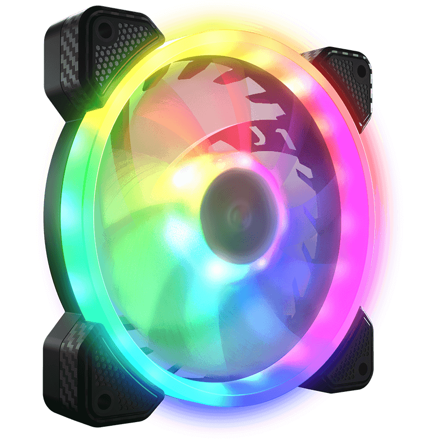 Ventilateur pour boîtier Cougar VORTEX ARGB VX120 (3 Fan Pack) - CF-VX12HB3-RGB - photo 2