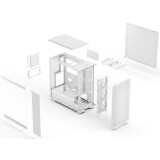 Boîtier Fractal Design Epoch White TG Clear Tint (FD-C-EPO1A-03)