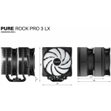 Climatisseur Be Quiet Pure Rock Pro 3 LX (BK043)