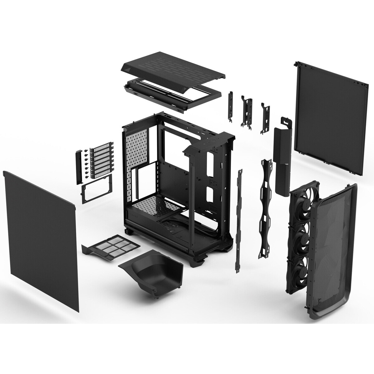 Corps Fractal Design Meshify 3 Black Solid - FD-C-MES3A-01 - photo 14