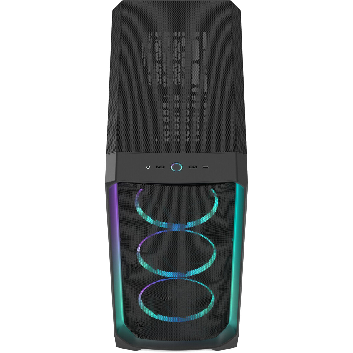Corps Fractal Design Meshify 3 Ambience Pro RGB Black TG Light Tint - FD-C-MES3A-03 - photo 4