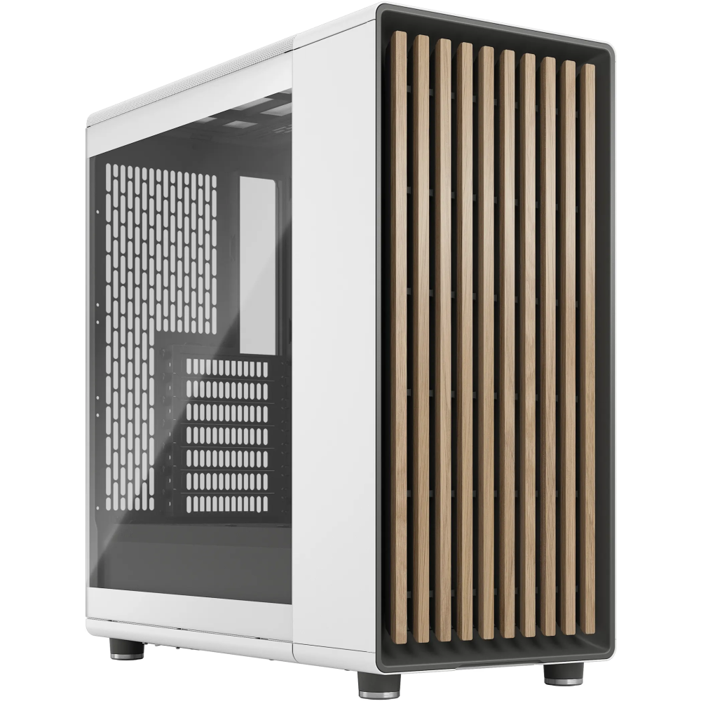 Boîtier Fractal Design North Chalk White TG Clear - FD-C-NOR1C-04