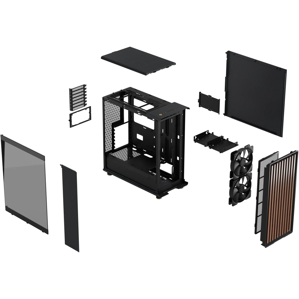 Corps Fractal Design North Charcoal Black TG Dark - FD-C-NOR1C-02 - photo 17