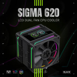 Climatiser GameMax Sigma SIGMA 620 Black (9502-0100R0111)