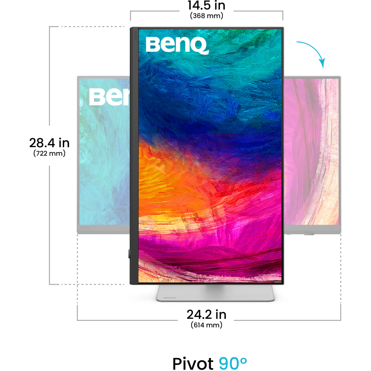 Moniteur BenQ 27" PD2730S - photo 4