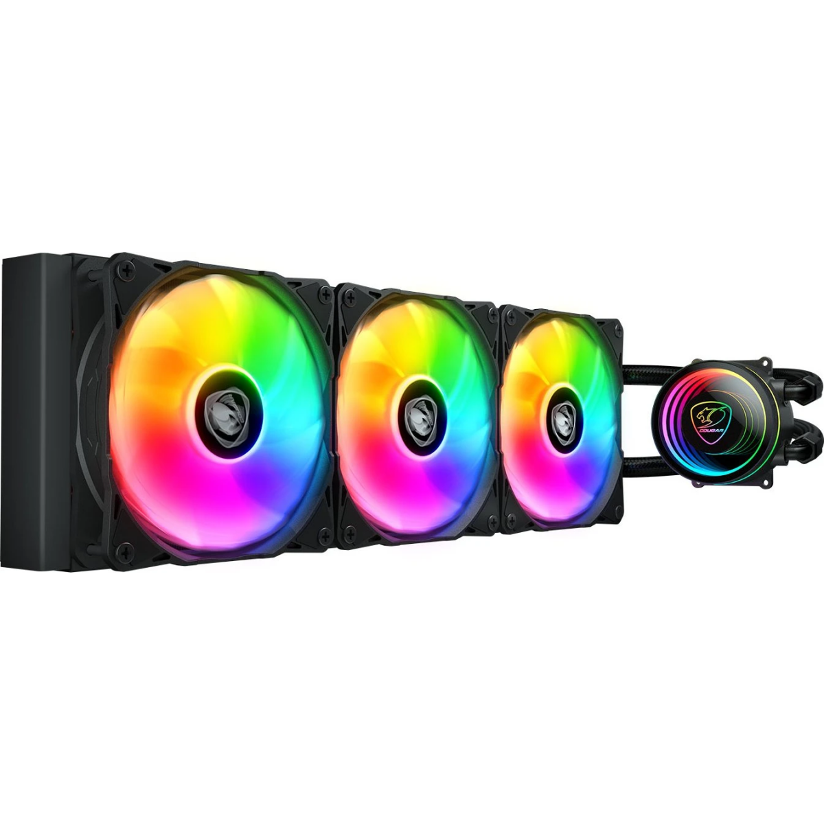 Système de refroidissement liquide Cougar Poseidon Elite ARGB 360 Black - CGR-PSDELRGB-B-360