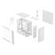 Corps Fractal Design Epoch XL White TG Clear Tint - FD-C-EPO1X-03 - photo 17