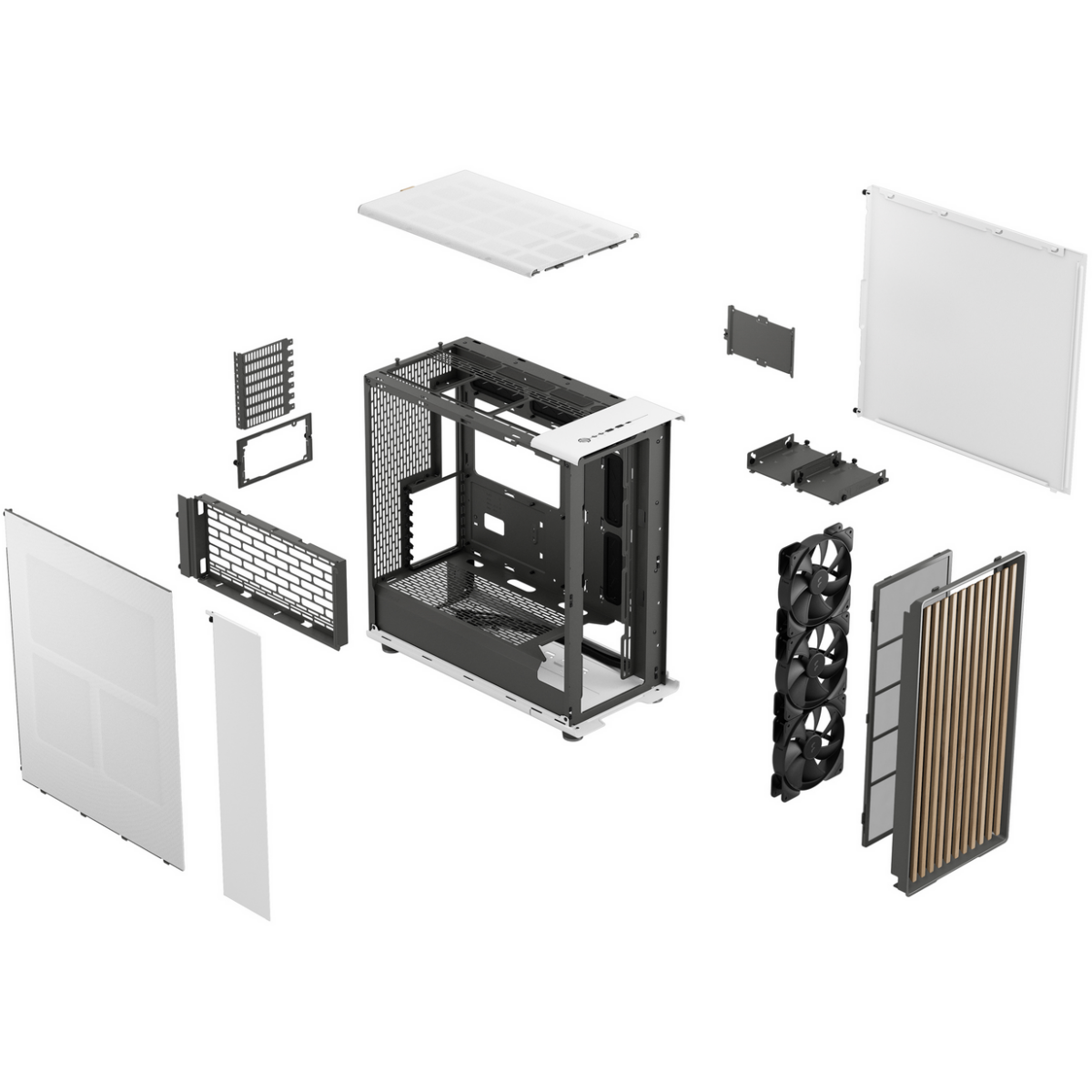 Boîtier Fractal Design North XL Chalk White - FD-C-NOR1X-03 - photo 18