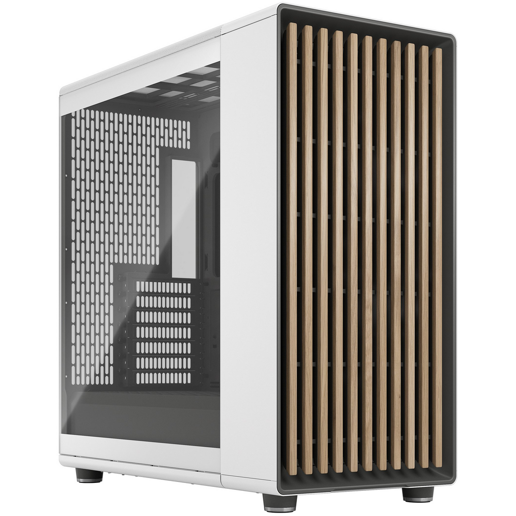 Corps Fractal Design North XL Chalk White TG Clear - FD-C-NOR1X-04