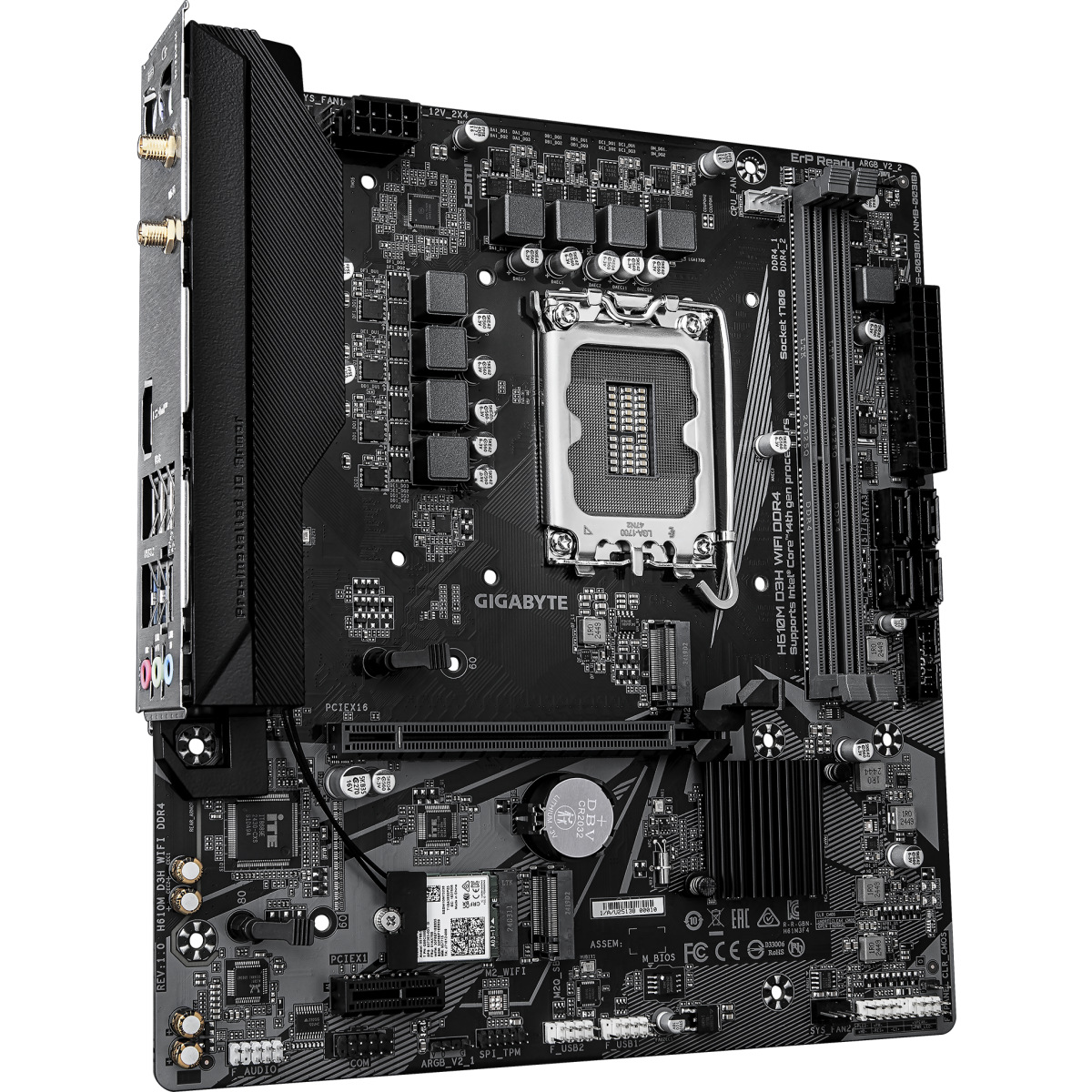 Carte mère Gigabyte H610M D3H WIFI DDR4 - photo 2