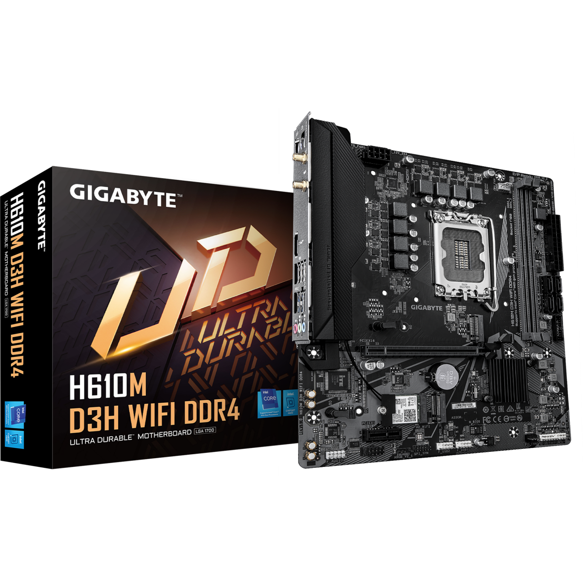 Carte mère Gigabyte H610M D3H WIFI DDR4 - photo 4